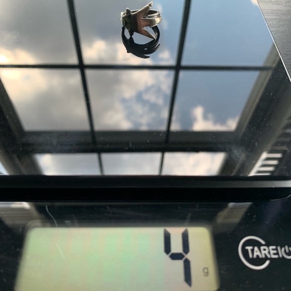 Sterling Claw Spoon Ring Silver Antique Gothic Jewelry Talon - Picture 11 of 11